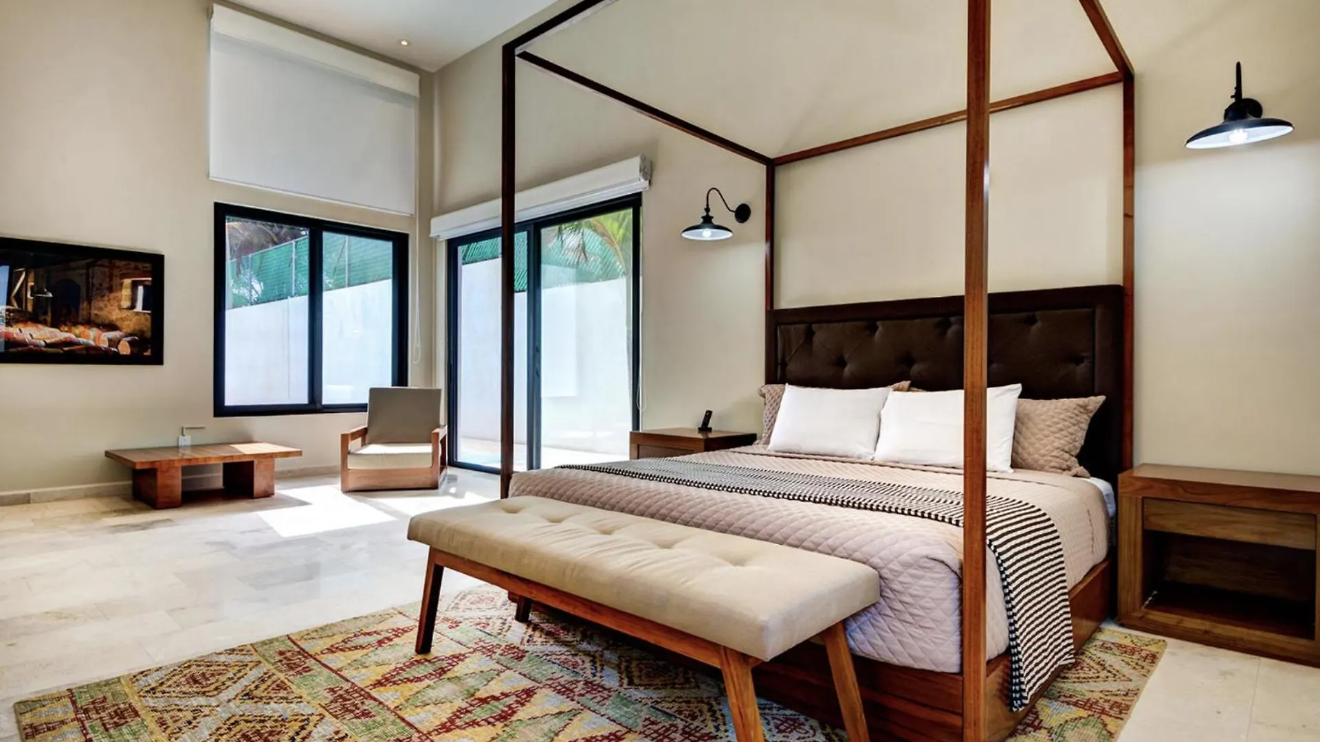 Beachfront & Private Villa In Tulum For 12 Guests Balcheil Mexico