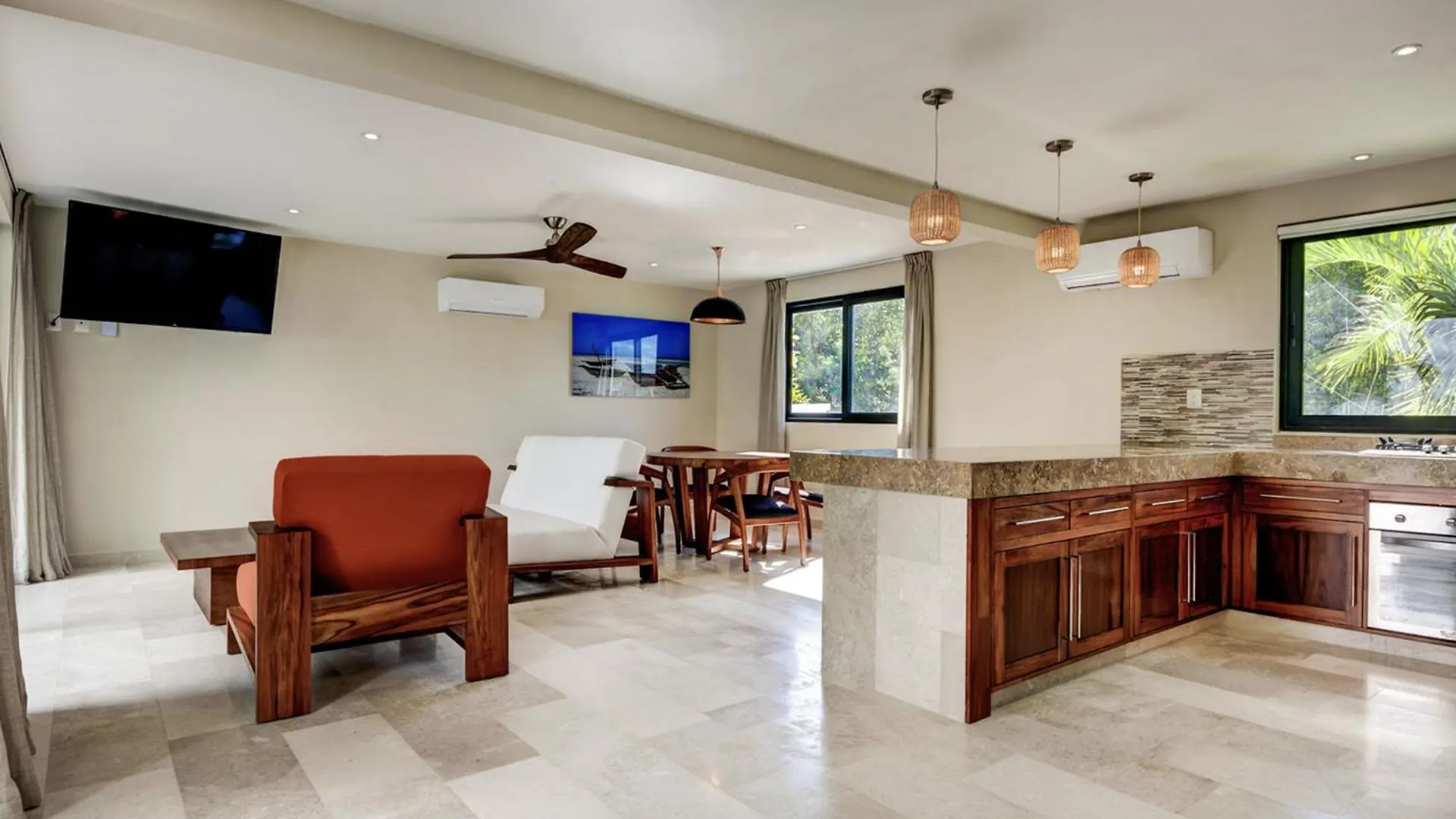 Beachfront & Private Villa In Tulum For 12 Guests Balcheil