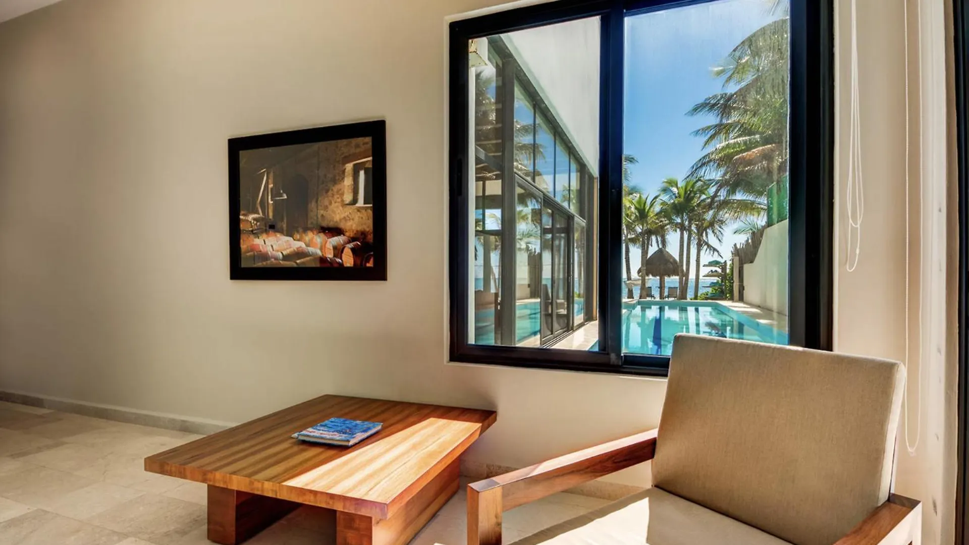Beachfront & Private Villa In Tulum For 12 Guests Balcheil